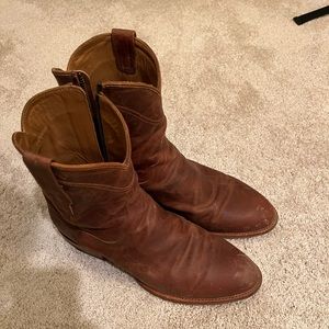 Tecovas The Dean Zip Cowboy Boots - Scotch Goat 11EE